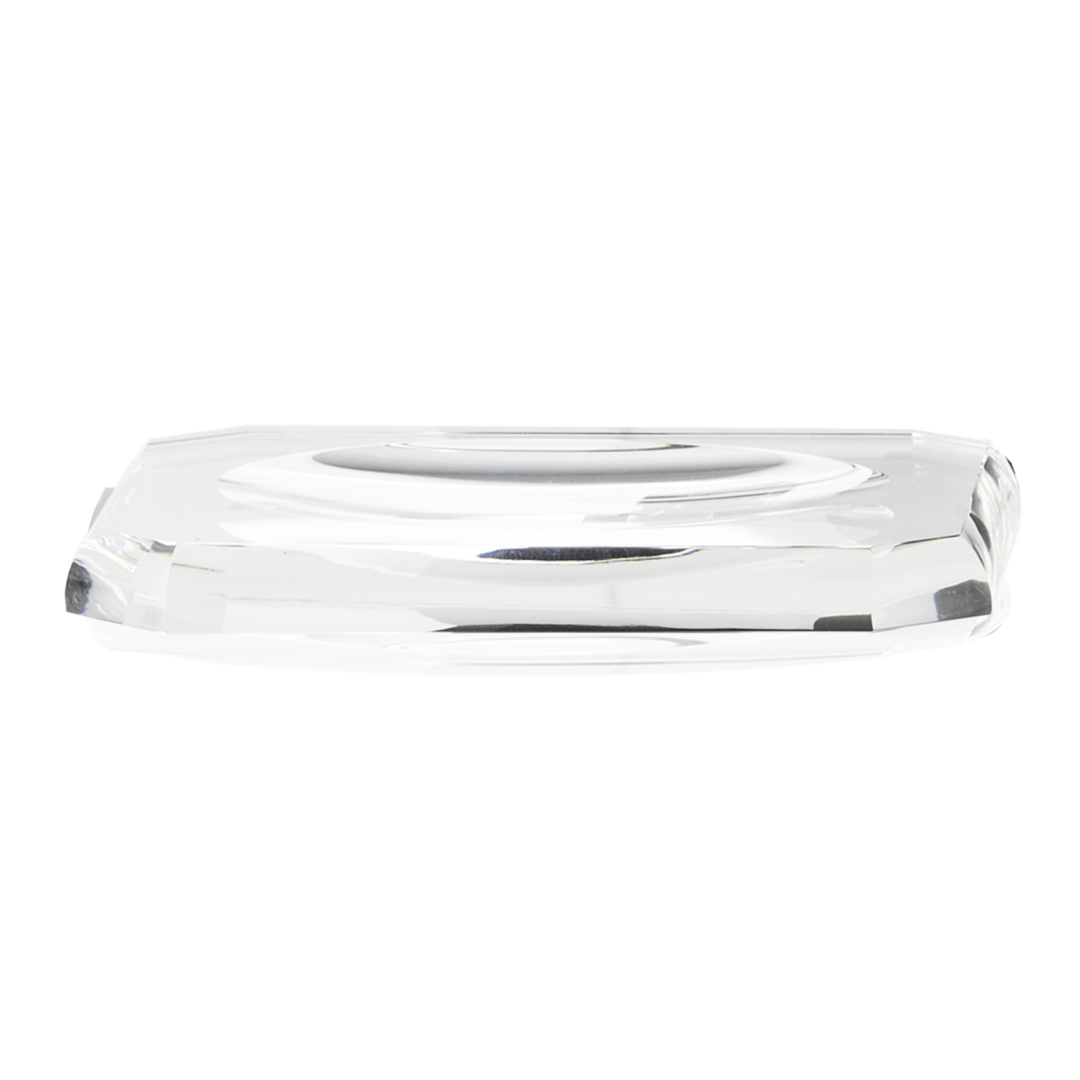 Лоток настольный DECOR WALTHER, KRISTALL, 23*13*2,5 см, прозрачный кристалл